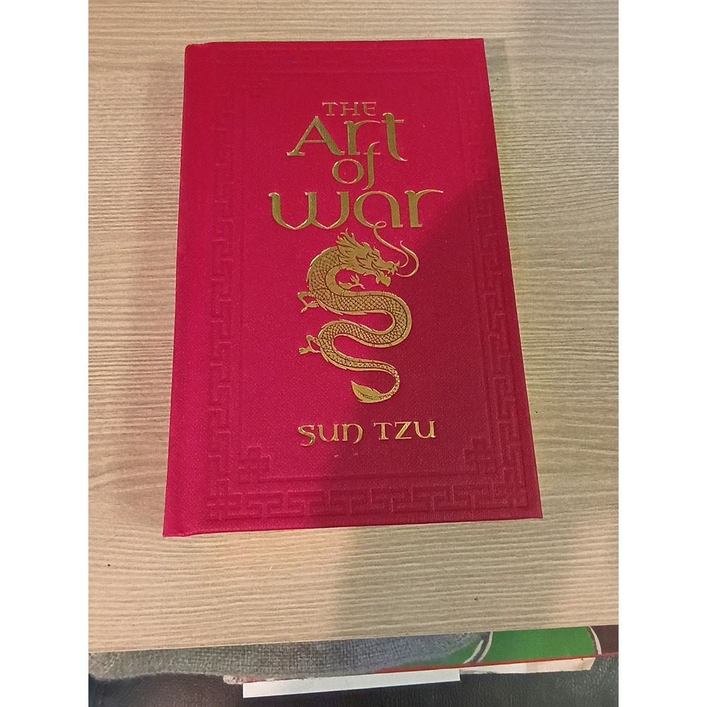 Sun Tzu The Art of War Hardcover Arcturus Red Gold Gilt Edge Dragon 2025 Edition